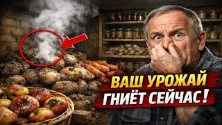ВАШ УРОЖАЙ ГНИЕТ ПРЯМО СЕЙЧАС! 1 признак в погребе, который все игнорируют