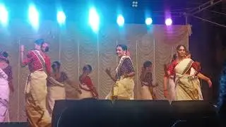 ആവണി സംഘത്തിൻ്റെ തിരുവാതിരകളി, കൂടെ വീരനാട്യവും