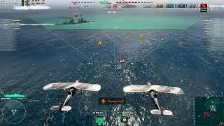 World of WarShips | WESER | 87K DMG | 3 Kill