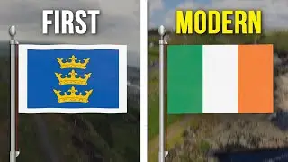The first flag of the country VS Modern | Historical flags