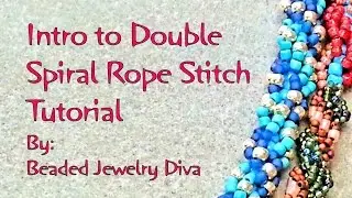 Intro to the Double Spiral Rope Stitch - Double Spiral Rope Tutorial