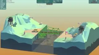 Poly Bridge 3-1 Land Brace