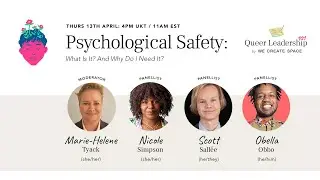 Queer Leadership 101 | Psychological Safety