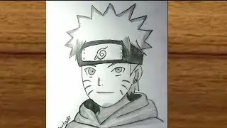 &ldquo;Full Naruto Drawing Tutorial | Step-by-Step Anime Art Process From Sketch to Final Colors ✍️✨