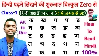 Hindi Varnamala l Learn Hindi Alphabet : Swar, Vyanjan l How to learn hindi l Hindi Sikhe