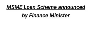 MSME LOAN - 3 LAC CR - NO COLLATERAL SECURITY -INTEREST RATE LOW