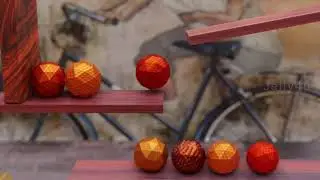 Softbody simulation with Domino effect