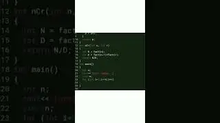 Pascal's Triangle in C++ #shorts