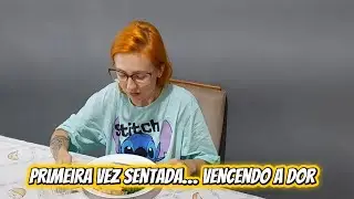SENTOU PELA PRIMEIRA VEZ APÓS A CIRURGIA #lutacontraocancer 
