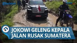 Nada Jengkel Presiden Jokowi Sidak Jalan di Provinsi Jambi: Rusak Parah, Sudah Merasakan Sendiri