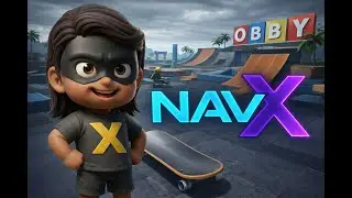 Roblox Skateboard Obby Gameplay with Nav X