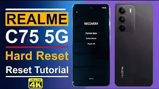Realme C75 5G Hard Reset | Realme C75 5G Reset Screen Lock Pattern Pin Password Fingerprint Unlock ✅