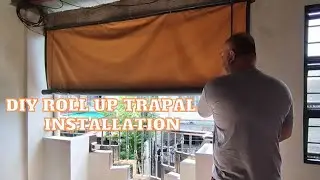VLOG 25 | DIY Roll Up Trapal Installation and Tutorial &bull; Bahitee Vlogs