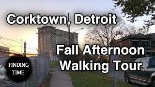 Corktown Detroit Walking Tour - Fall Afternoon