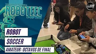 Robot Soccer Amateur: Octavos de Final - ROBOTEEC UNAP 2025 (Puno, Perú)