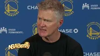 Steve Kerr post game press relations/Golden State Warriors vs Toronto Raptors last game/Dec 28,2025