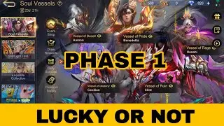 SOUL VESSELS Phase 1 Drop-rates | LUCKY OR UNLUCKY 🤔