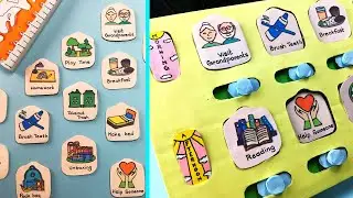 Student Activity Calendar | To-Do list making | DIY Study Time Table #timetable #craft #diycrafts