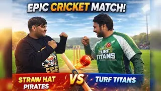 Intense Cricket Match - Straw Hat Pirates Vs Turf Titans | Dribble Klub Turf