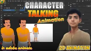 character Talking  Animation in Hindi| Talk Animation in adobe animate cc