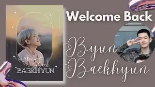 Baekhyun EXO 백현 - Coming home, discharged from military service POSTER Kpop ART (Canva FREE Trick)