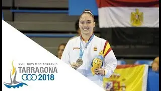 Paula Raya, plata en Asimétricas | Juegos Mediterráneos Tarragona 2018