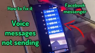 Voice messages not sending in Facebook messenger - How to fix it 