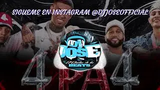 El ALFA EL JEFE X BOGUETO X BLUEMONEY X BRYANTLR - 4 PA 4 (DOBLE TONO) PARA MUSICOLOGOS DJ JOSE