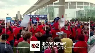 Thousands of union workers on strike across United States