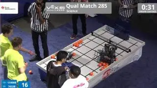 VEX Worlds 2016 - VEXIQ Middle School - Science - Qual 285 (11498B 7032B) 102