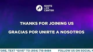 Ignite Life Center Livestream | December 5, 2021
