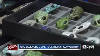 Alien inspired art made by Nevada artist showcased at UFO event