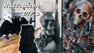 Making a Spooky Fire Pit, Cheap Candy/Candle Skull Bowl and Other Projects | Vampire 2023