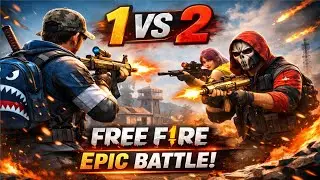 Free Fire 2v2 Custom Match | Intense Pro Gameplay 🔥