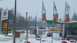 АЗС ТАТНЕФТЬ: проверка на недолив (дизельное топливо)
