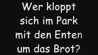 Deine Mutter (Halleluja) - Song Lyrics