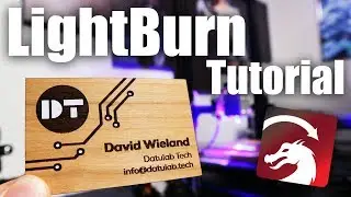 My Laser Cutting Workflow - LightBurn Tutorial