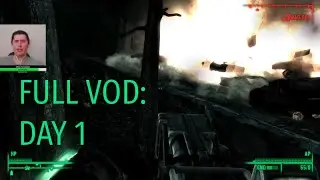 Fallout 3 FULL VOD - Wasteland Exploration: Day 1