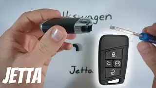 Замена батареи брелока Volkswagen Jetta (2019)