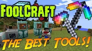 FoolCraft: The Best Tools! & How To Make Them! [Avaritia Mod]