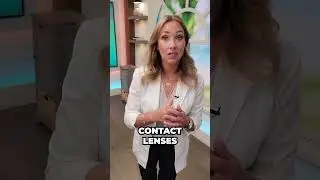 The Health Risks of Wearing Contact Lenses #shorts #eyehealth #eyes