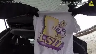 Body cam: Ohio troopers pull over men connected to burglary day of Burrow break-in