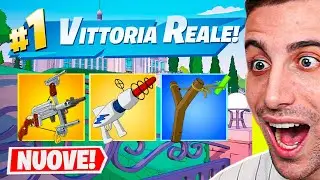 Gioco con le NUOVE Armi *SEGRETE* dei SIMPSON e VINCO! Fortnite ITA