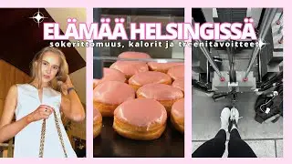 SOKERITTOMUUS JA UUDET SYYT TREENATA | 2 päivän vlogi