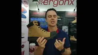Fuel Oil Resistant Sole On Work Boots - Why do we need this #ergonx #footpain #podiatrist #ultrasoft