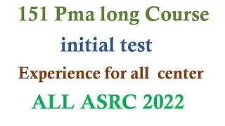 151 Pma Long Course | Initial test Preparation | 151 pma Long Course Experiences for All Centers