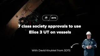 Discover how 3DTS received 7 classification society approvals to use the Elios 3 UT maritime drone