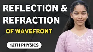Reflection and refraction of wavefront || 12th physics wave optics by Preeti Mali 