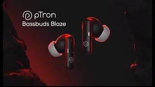 pTron Bassbuds Blaze | 50Hrs Playtime, AI-ENC Clear Calls & Deep Bass | Best TWS Under 1000