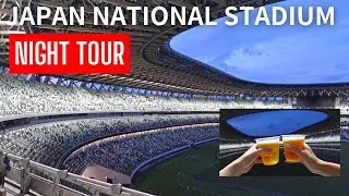 Tokyo's Hidden Gem: Japan National Stadium (Olympic & Paralympic Stadium) Night Tour Experience!